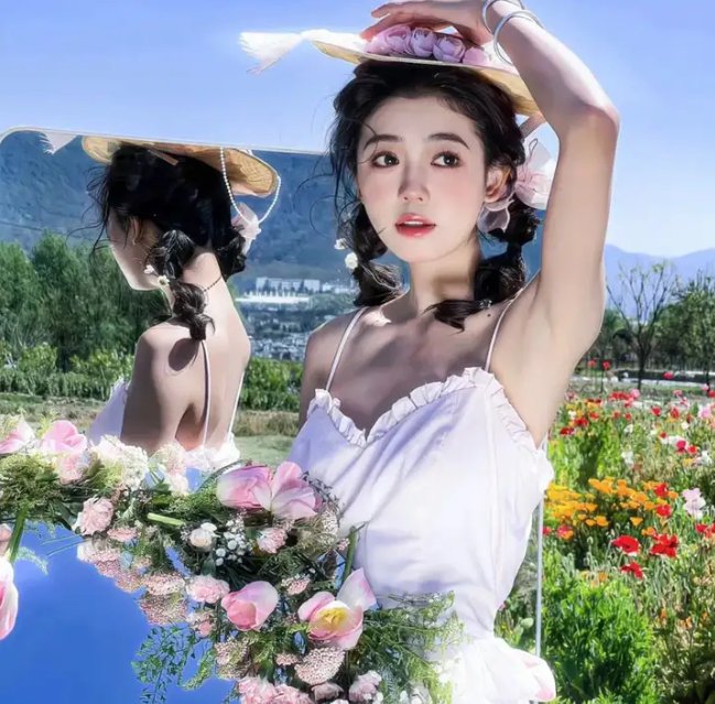 镜中花